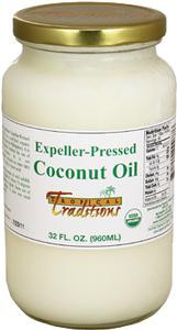 Tropical Traditions Organic Expeller Pressed Coconut Oilcoconut Oil