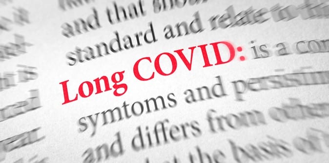 Long after an initial infection with COVID-19, many patients continue to experience frustrating and lingering symptoms, called “long COVID."